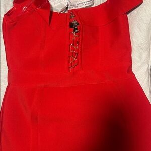 Emporio Armani Vibrant Red Attire